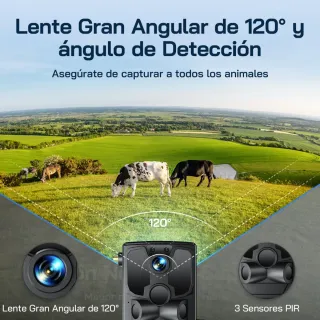 Cámara de Caza WOLFANG Solar 4G LTE