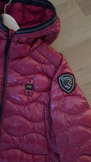 Chaqueta Blauer acolchada roja