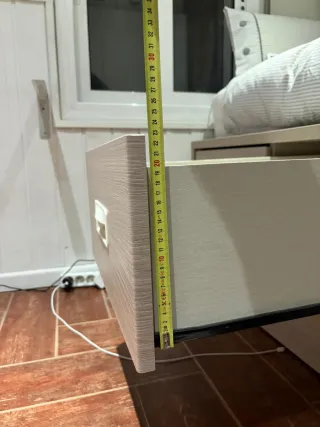 Cama nido juvenil con 4 cajones.