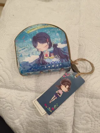 Monedero Sweet Candy Azul y Rosa