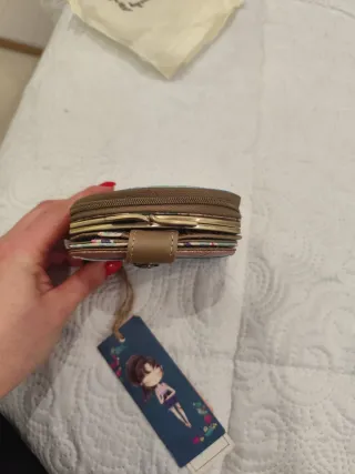 Monedero Sweet Candy Azul y Rosa