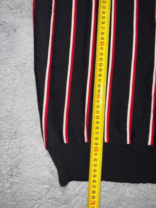 Chaleco El Ganso Rayas V-Neck