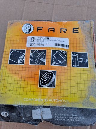 Polea cigüeñal Renault Clio Megane.