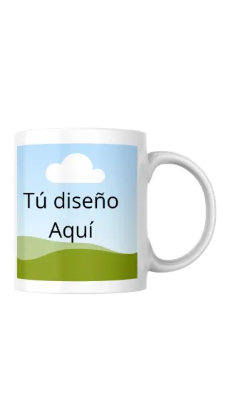 Taza personalizada con el diseño que quieras