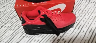 Nike Air Max Zapatillas Rojas y Negras