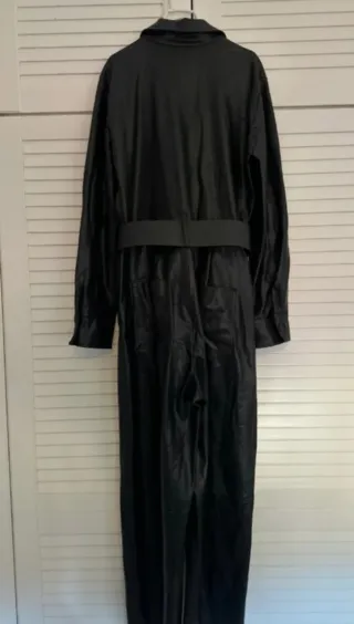 Mono Polipiel Zara Negro