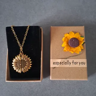 Collana Girasole Dorata
