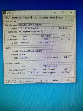i7 7700 K + Z270F GAMING