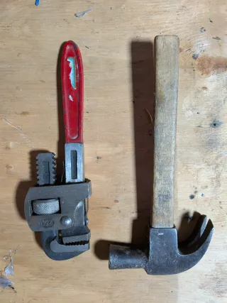 Lote de herramientas manuales