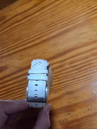 Reloj Fossil Hombre Plata y Blanco