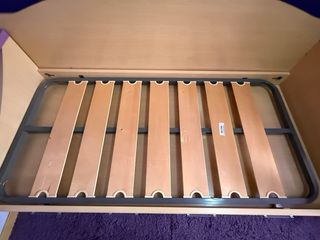 Cama nido madera y metal