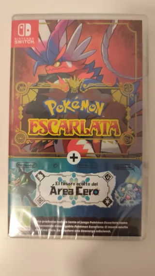 Pokémon Escarlata + Expansión (Precintado)