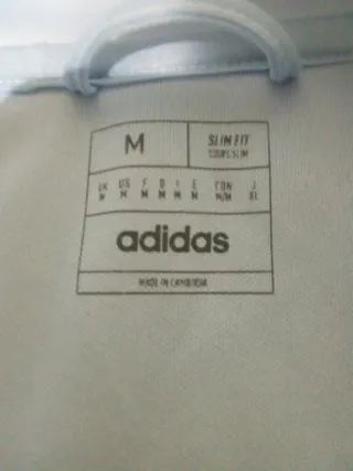 Chándal Real Madrid Adidas Azul Naranja