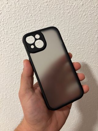 Funda iPhone 15 Negra Mate