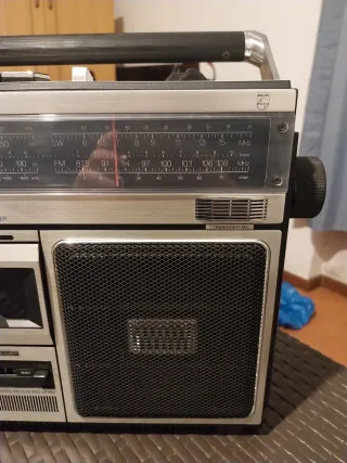 Radio Cassette Recorder Philips mod 8589 Anni 80