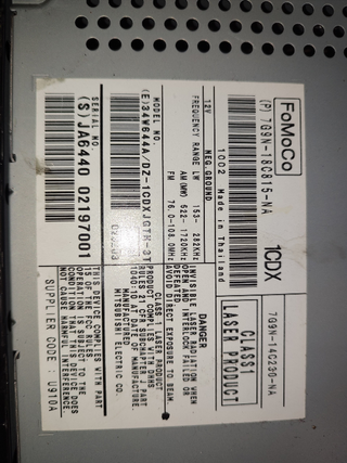 SISTEMA AUDIO / RADIO CD LAND ROVER FREELANDE