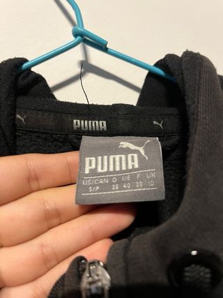 Chaqueta Puma Talla S Negra