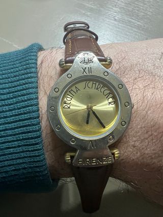 Orologio Regina Schrecker Firenze Oro Marrone