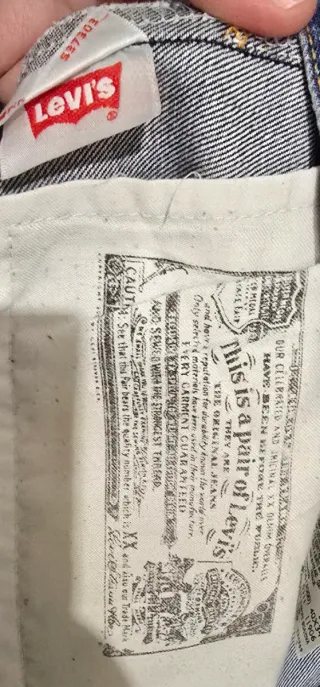 Vaqueros hombre azul