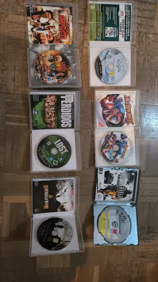 Pack 15 Videojuegos PS2 y PS3