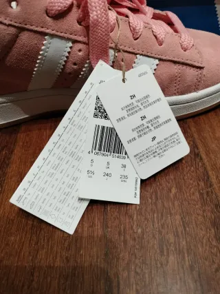 Zapatillas Adidas Campus Mujer Talla 38 Rosa