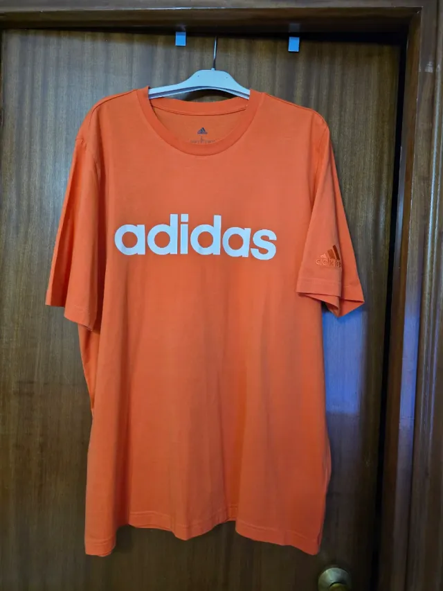 Camiseta Adidas Naranja Talla L
