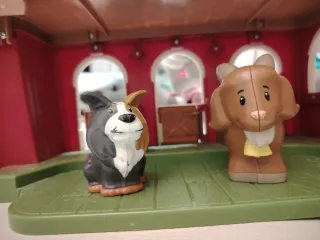 Granja de animales de juguete