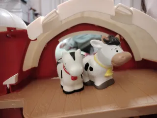 Granja de animales de juguete