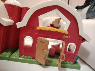 Granja de animales de juguete