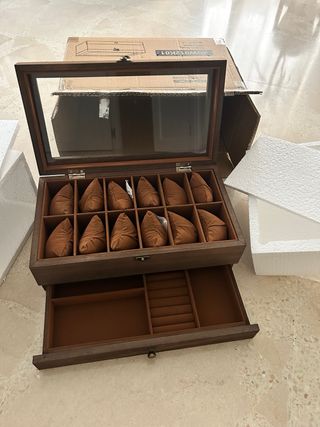 Caja para relojes Songmics