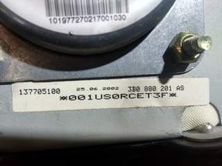 AIRBAG DELANTERO IZQUIERDO VOLKSWAGEN PASSAT