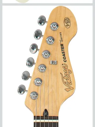 Guitarra Eléctrica VINTAGE V50 Blancas. NO NEGOCIA