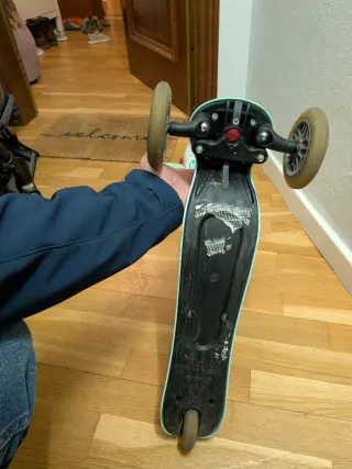 Patinete Globber con cabeza de Unicornio Infantil