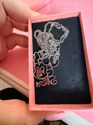 Collar Minnie Mouse con nombre Sandra