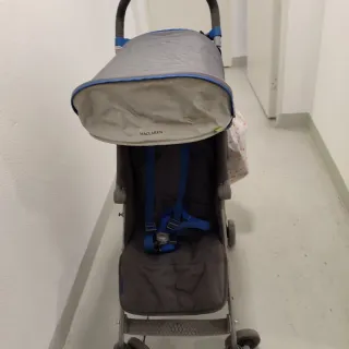 Carrito McLaren Quest Gris y Azul