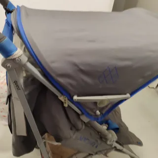 Carrito McLaren Quest Gris y Azul