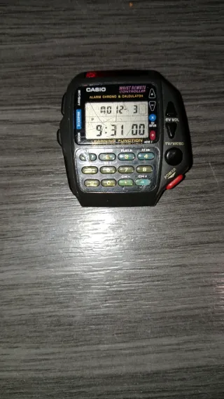 Reloj Casio Mando a Distancia Calculadora