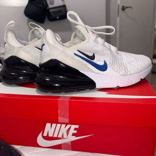 Zapatillas Nike Air Max 270 Blancas y Azules