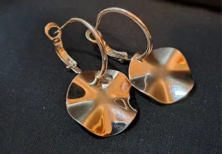 Pendientes de plata de ley