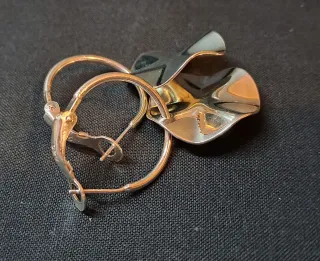 Pendientes de plata de ley