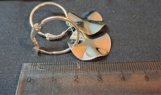 Pendientes de plata de ley