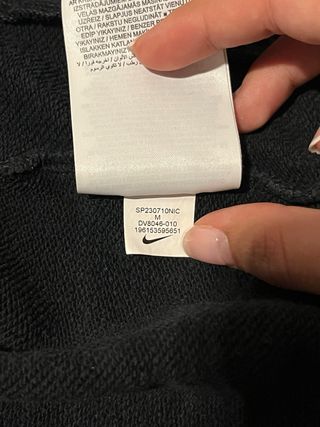 Chaqueta Nike AIR Negra Talla M