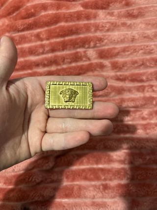 Collar Versace Dorado Y anillo compañero