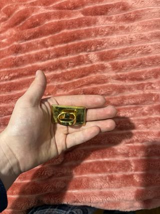 Collar Versace Dorado Y anillo compañero