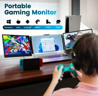 Extensor Triple Pantalla Portátil 14