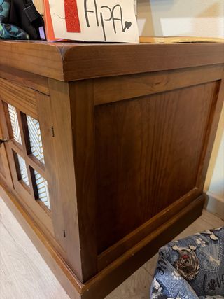 Mueble de salón de madera banak importa