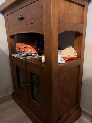 Mueble de salón de madera banak importa