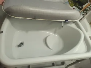 Vaschetta per neonati Chicco con fasciatoio