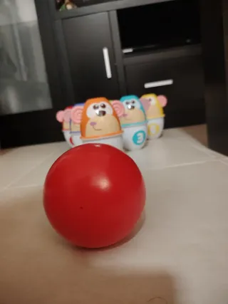 Bolos de monos de juguete