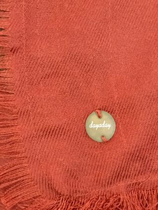 Pañuelo Dayaday Cuadrado Estampado Floral Burdeos